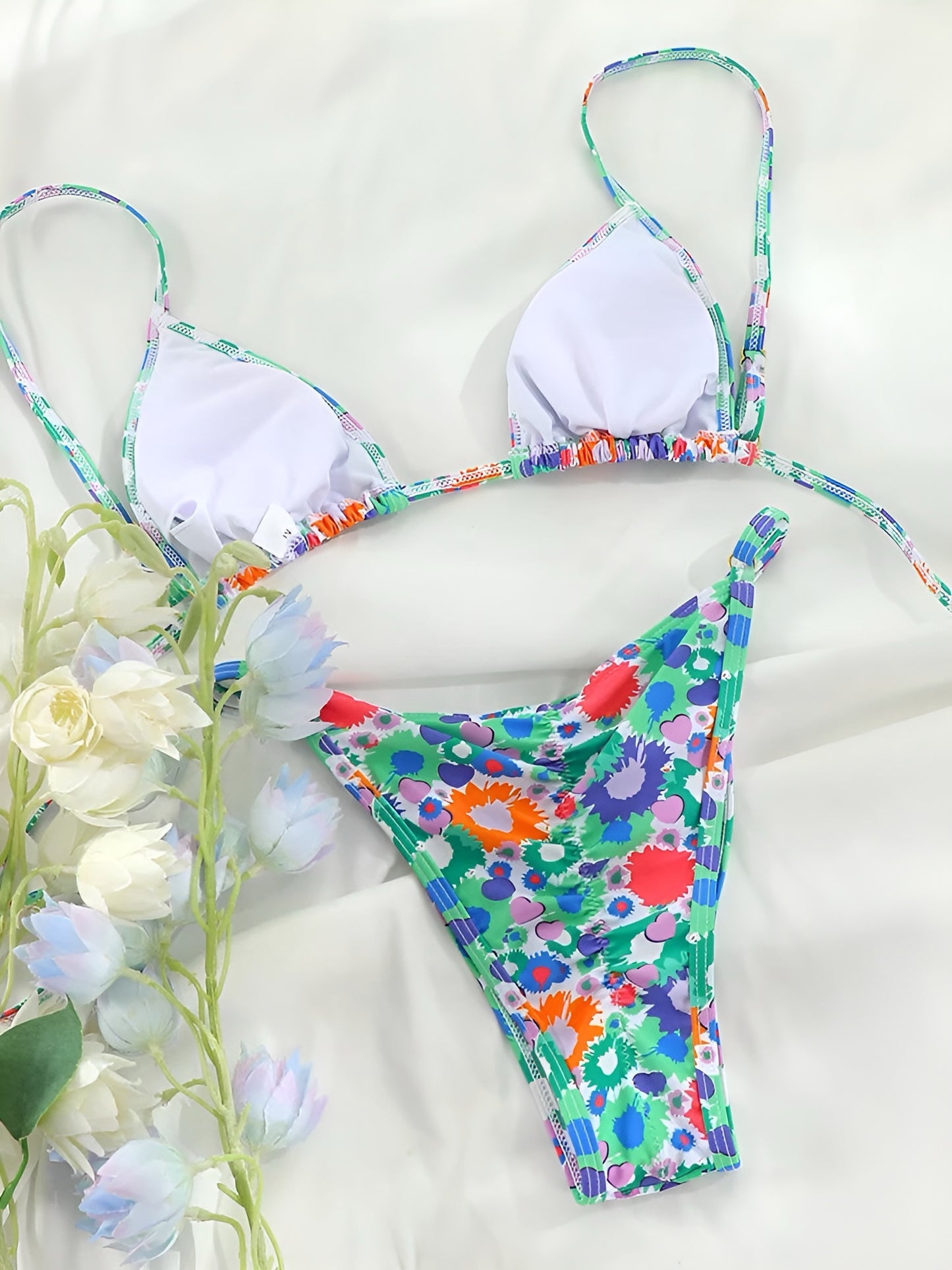 Ella Bikini- Floral Blue