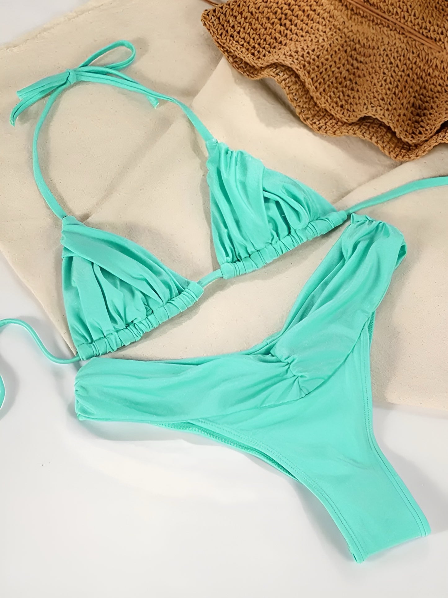 Belle Bikini - Caribbean Green