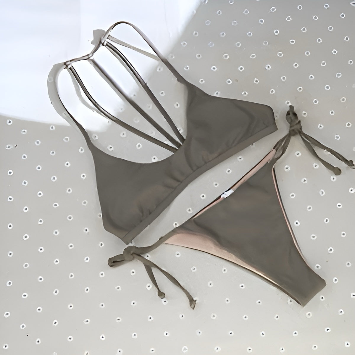 Athena Bikini - Dark Beige